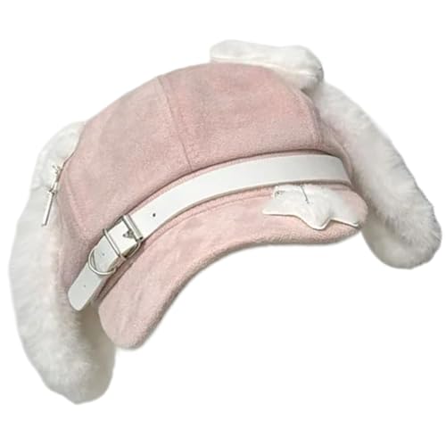 Einzigartige Plüsch-Mütze für Damen, schöne Ohren, Hüte, Mädchen, Party, Cosplay, Hüte für Musikliebhaber und Darsteller, stilvoller Ohrenhut von Beimus