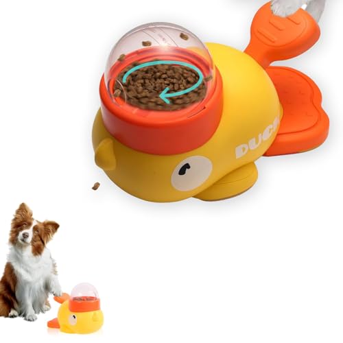 Entenform Hund Slow Feeder Spielzeug für Haustier Futterspender Katzen Hund Interaktion Leckerlis Futterspender für Anreicherung und Unterhaltung Entenform Hund Slow Feeder Spielzeug für Haustier Futterspender Katzen Hund Interaktion Leckerlis Futterspender für Anreicherung und Unterhaltung von Beimus