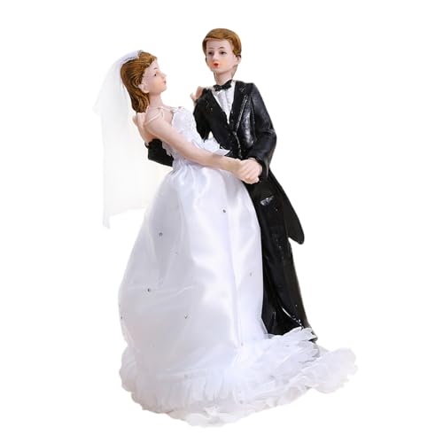 Harz-Paar-Figur, Hochzeitstorten-Dekoration für Jahrestag, Party, freundliches Zuhause, Display, Hochzeitstag, Display-Figur Harz-Paar-Figur, Hochzeitstorten-Dekoration für Jahrestag, Party, freundliches Zuhause, Display, Hochzeitstag, Display-Figur von Beimus