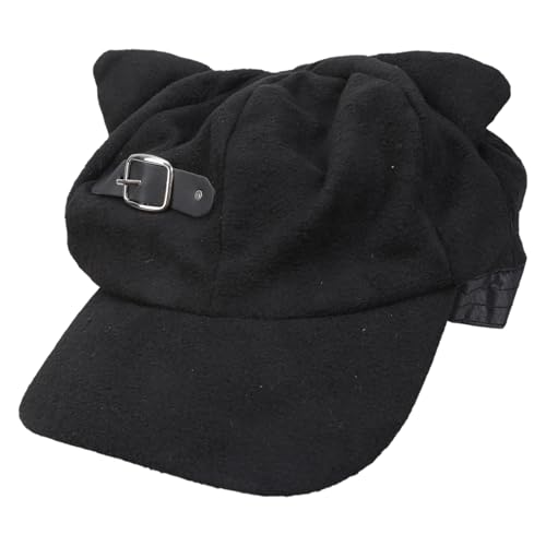 Vintage Anime Baskenmütze für Mädchen Street Hiphop Tanzhut für Casual Cosplay Kostüm Caps Maler mit Katzenohren Musik Festival Vintage Anime Baskenmütze für Mädchen Street Hiphop Tanzhut für Casual Cosplay Kostüm Caps Maler mit Katzenohren Musik Festival von Beimus