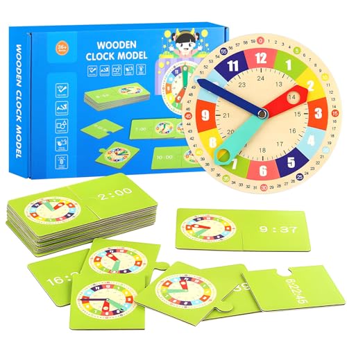 Lernuhr Kinder,Lernspiel Uhr,Holzspielzeug Lernuhr Kinder Kalenderuhr,Zeitunterrichts-und Demonstrationsuhrmodell,Montessorispielzeug Für Kleinkinder,Pädagogisches Spielzeug für Kinder ab 3 Jahren Lernuhr Kinder,Lernspiel Uhr,Holzspielzeug Lernuhr Kinder Kalenderuhr,Zeitunterrichts-und Demonstrationsuhrmodell,Montessorispielzeug Für Kleinkinder,Pädagogisches Spielzeug für Kinder ab 3 Jahren von Beinup