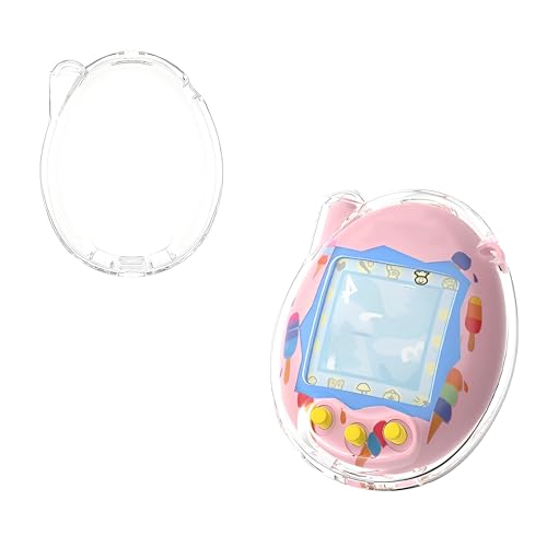 BeisDirect Schutzhülle Kompatibel mit Tamagotchi Connectlian Spielkonsole, staubdichte transparente PC-Schutzhülle, weiche Skin-Hülsenschale für Tamagotchi Connectlian (transparent) von BeisDirect