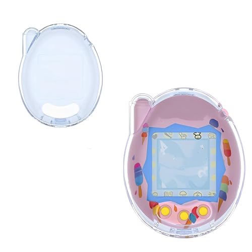 BeisDirect Schutzhülle kompatibel mit Tamagotchi Connectlian Spielkonsole, staubdichte transparente PC-Schutzhülle, weiche Skin-Schutzhülle für Tamagotchi Connectlian (Blau) von BeisDirect