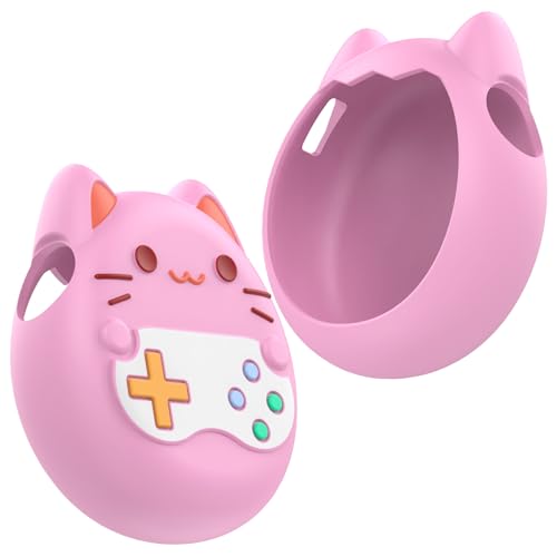 Silikon-Schutzhülle für Tamagotchi Paradise, virtuelle elektronische Haustier-Spielmaschine, schützende Anti-Drop-Hülle für Tamagotchi Paradise, Ersatzhülle mit Finger-Umhängeband, Rosa Silikon-Schutzhülle für Tamagotchi Paradise, virtuelle elektronische Haustier-Spielmaschine, schützende Anti-Drop-Hülle für Tamagotchi Paradise, Ersatzhülle mit Finger-Umhängeband, Rosa von BeisDirect