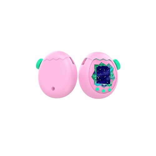 Silikonhülle Kompatibel mit Tamagotchi Paradise Elektronisches Haustier, Weiche Haut Rutschfeste Silikonschale Case Schutzhülle für Tamagotchi Paradise Game Machine Zubehör (Rosa) von BeisDirect