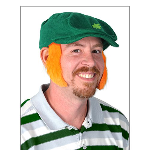 Beistle Rothaarige Koteletten für Herren - Orange von Beistle