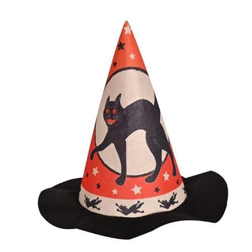 Vintage Halloween Decke Hexenhut von Beistle