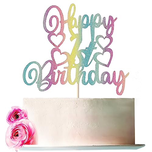 Bejotaa Kuchendekoration zum 10. Geburtstag, für Kindergeburtstage, Partyzubehör zum 10. Geburtstag, Party-Dekorationen (1) von Bejotaa