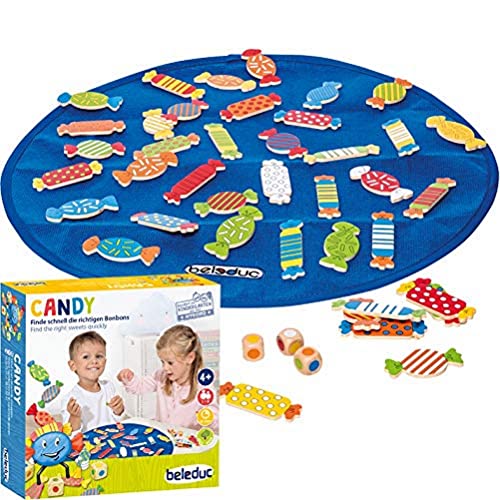 Beleduc - Candy - Lernspiel für Zuhause - Bekannt aus dem Kindergarten von Beleduc