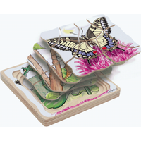 BELEDUC 17054 Lagen-Puzzle Schmetterling von Beleduc