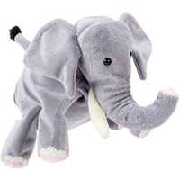 BELEDUC 40128 Handpuppe "Elefant" 22 cm von Beleduc