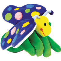 BELEDUC 40280 Handpuppe Schmetterling von Beleduc