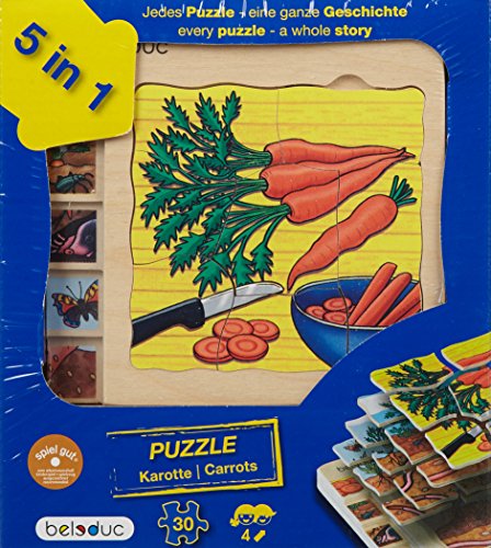 Beleduc 17044 - Lagen - Puzzle Karotte von Beleduc