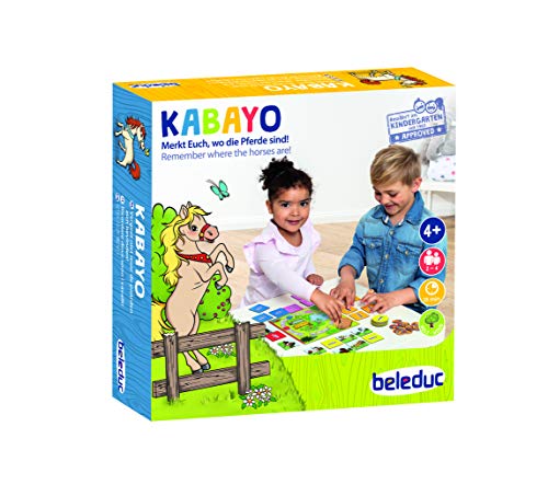 Beleduc - Kabayo - Lernspiel für Zuhause - Bekannt aus dem Kindergarten von Beleduc