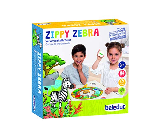 Beleduc - Zippy Zebra - Lernspiel für Zuhause - Bekannt aus dem Kindergarten von Beleduc