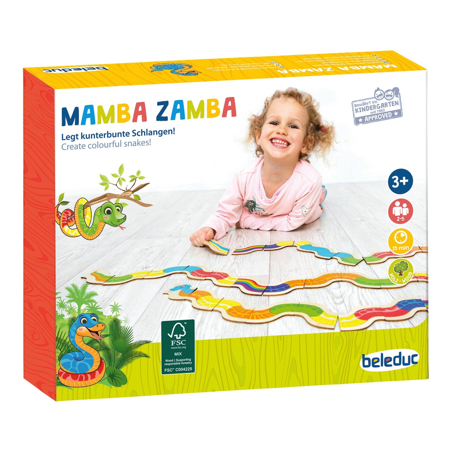Beleduc Farben-Domino Mamba Zamba von Beleduc