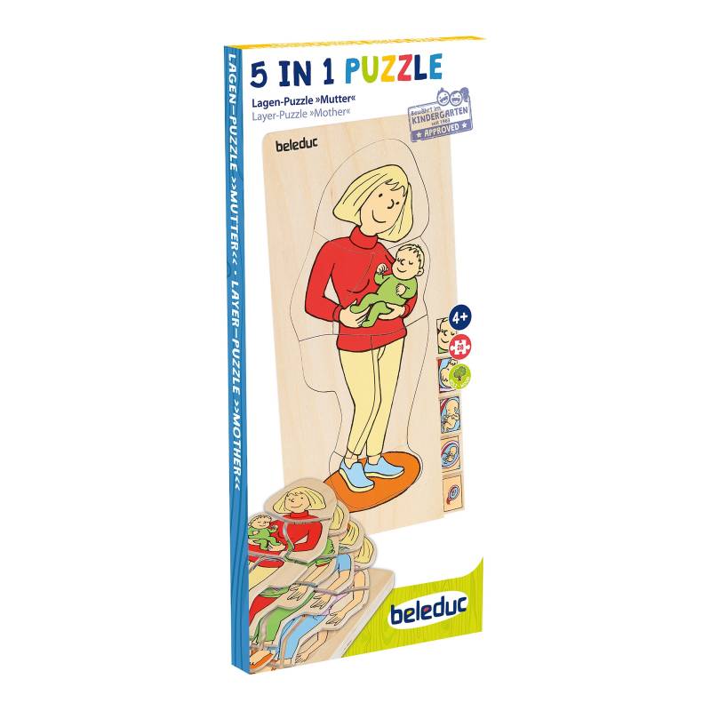 Beleduc Lagen-Puzzle Mutter Beleduc Lagen-Puzzle Mutter von Beleduc