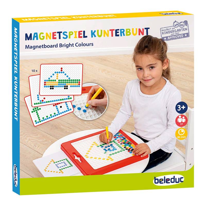 Beleduc Magnetspiel kunterbunt Beleduc Magnetspiel kunterbunt von Beleduc