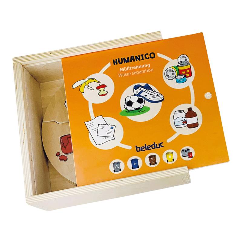 Beleduc Puzzle Humanico Mülltrennung Beleduc Puzzle Humanico Mülltrennung von Beleduc