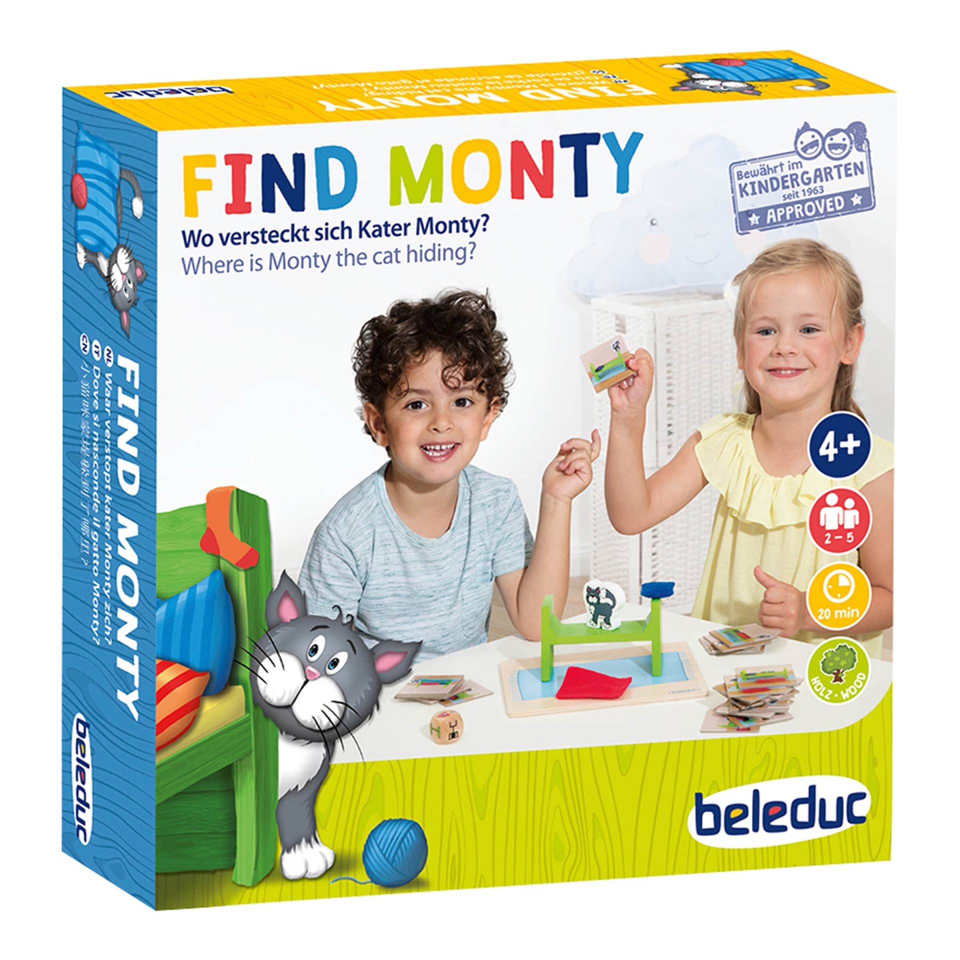 Beleduc Spiel Find Monty! von Beleduc