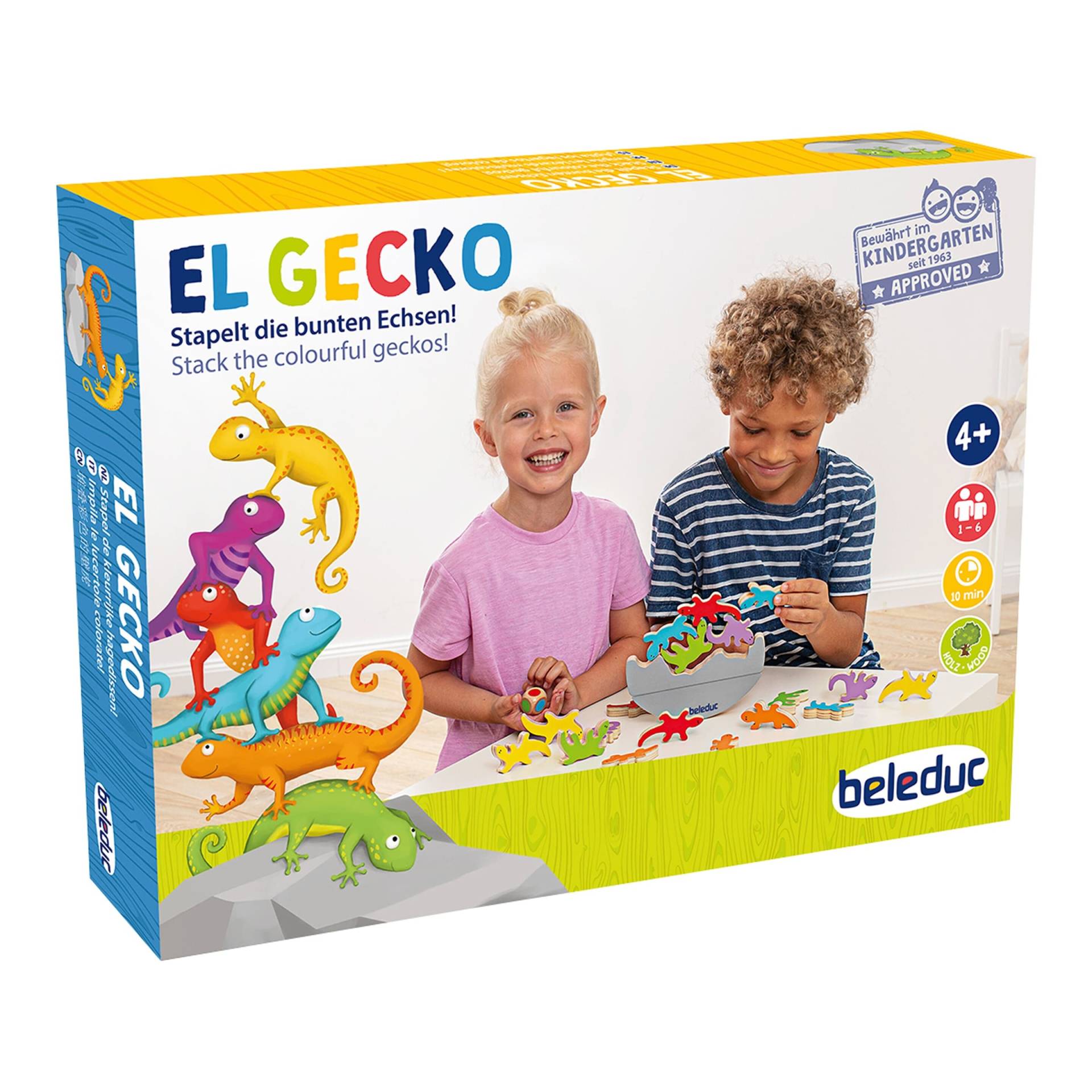 Beleduc Stapelspiel El Gecko von Beleduc