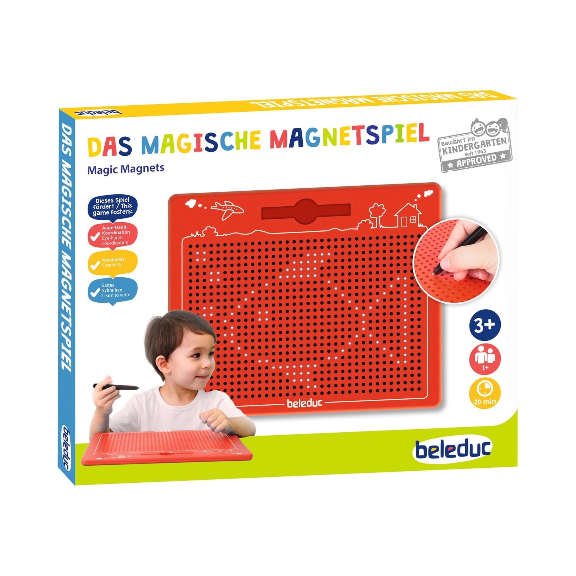 Beleduc Zeichentafel - Das magische Magnetspiel groß Beleduc Zeichentafel - Das magische Magnetspiel groß von Beleduc