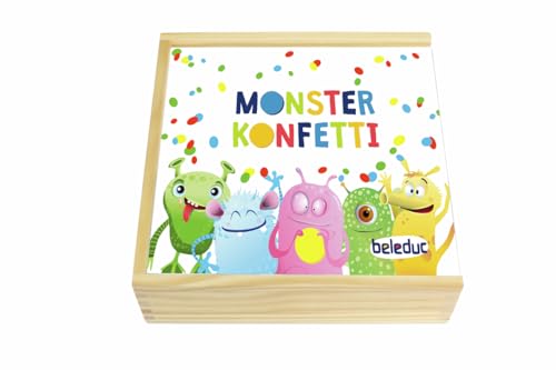 Monster Confetti, Kinderspiel, Lernspiel für Zuhause - Bekannt aus dem Kindergarten Monster Confetti, Kinderspiel, Lernspiel für Zuhause - Bekannt aus dem Kindergarten von Beleduc