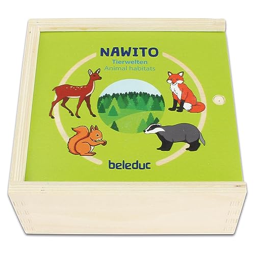 beleduc NAWITO Puzzle „Tierwelten" von Beleduc