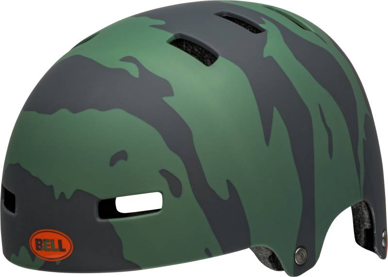 Bell SPAN Helm, Orange/Grün von Bell