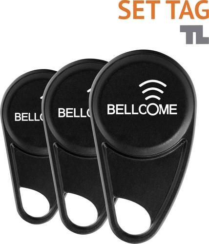 Bellcome Video-Türsprechanlage Transponder Schwarz von Bellcome