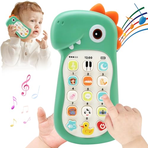 BelleStyle Baby Telefon Spielzeug, Baby Handy Spielzeug ab 1 Jahr, Musikspielzeug Spielzeughandy mit Musik Spaß Sound Smartphone Spielzeug Geschenk für Baby Kinder Jungen Mädchen 6 9 12 18 Monate BelleStyle Baby Telefon Spielzeug, Baby Handy Spielzeug ab 1 Jahr, Musikspielzeug Spielzeughandy mit Musik Spaß Sound Smartphone Spielzeug Geschenk für Baby Kinder Jungen Mädchen 6 9 12 18 Monate von BelleStyle