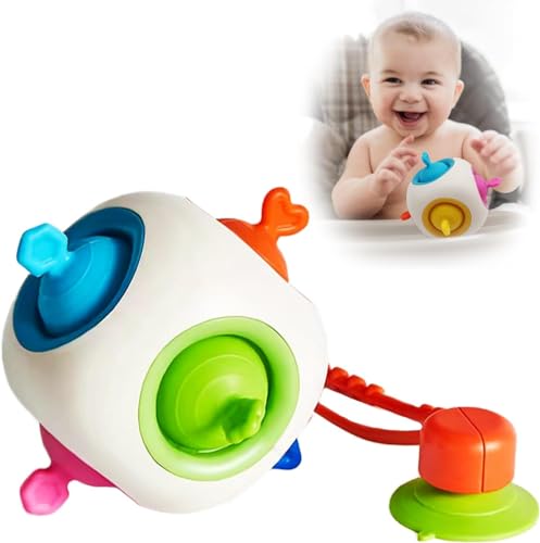 BelleStyle Montessori Spielzeug für 1 Jahr Baby Jungen Mädchen,Sensorische Aktivität Spielzeug Frühe Entwicklung,Pop Fidget Spielzeug Reisespielzeug für Kleinkinder 1 2 3 Jahre Lernspielzeug Geschenk von BelleStyle