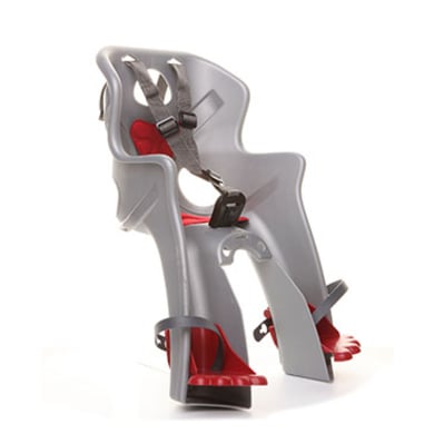 BELLELLI Kindersitz Fahrrad Rabbit Handlefix handlebar mount Silver von BELLELLI
