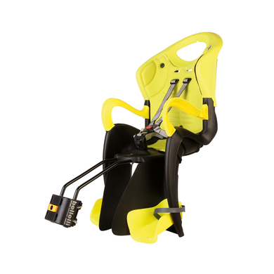 BELLELLI Kindersitz Fahrrad Tiger B-Fix frame mount Yellow HI VIZ von Bellelli