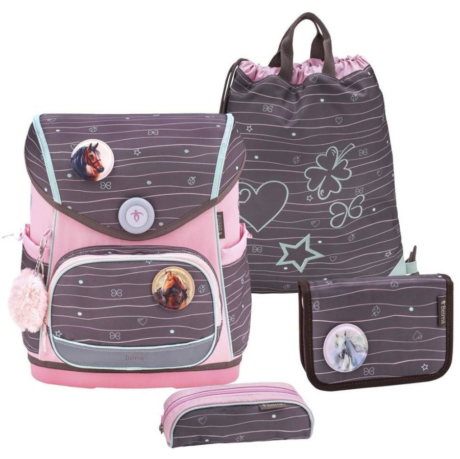 Belmil Premium Schulranzen Set Compact Plus MINT Belmil Premium Schulranzen Set Compact Plus MINT von Belmil