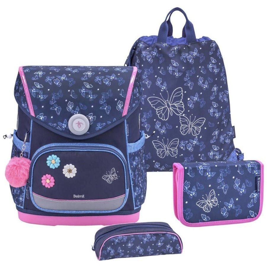 Belmil Premium Schulranzen Set Compact Plus SAPHHIRE Belmil Premium Schulranzen Set Compact Plus SAPHHIRE von Belmil