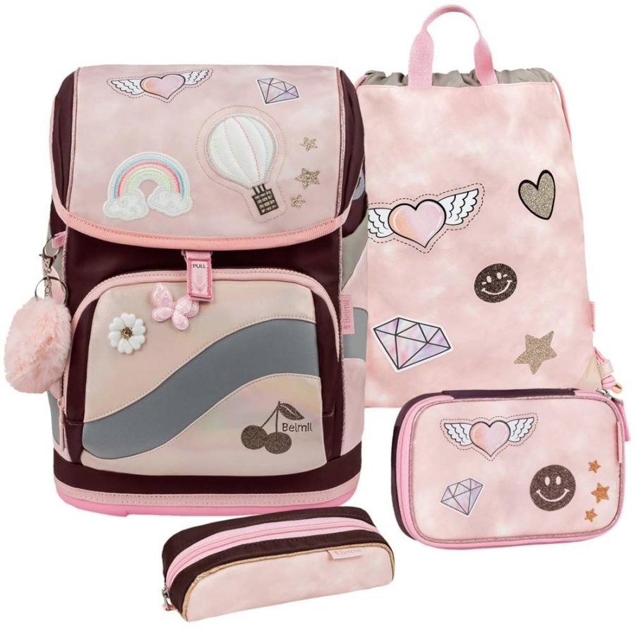 Belmil Premium Schulranzen Set Smarty Plus GLAM Belmil Premium Schulranzen Set Smarty Plus GLAM von Belmil
