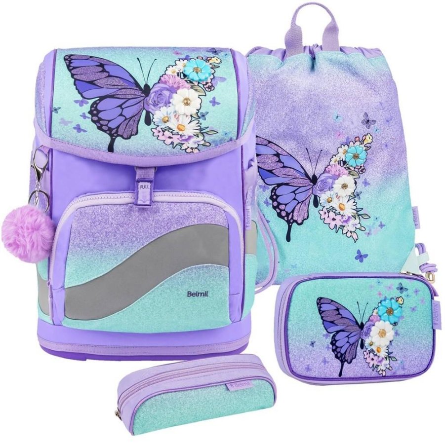 Belmil Premium Schulranzen Set Smarty Plus SERENITY Belmil Premium Schulranzen Set Smarty Plus SERENITY von Belmil