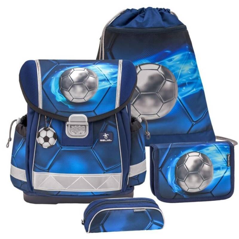 Belmil Schulranzen-Set 4-tlg Jungen Classy Football 4 | AGR Belmil Schulranzen-Set 4-tlg Jungen Classy Football 4 | AGR von Belmil