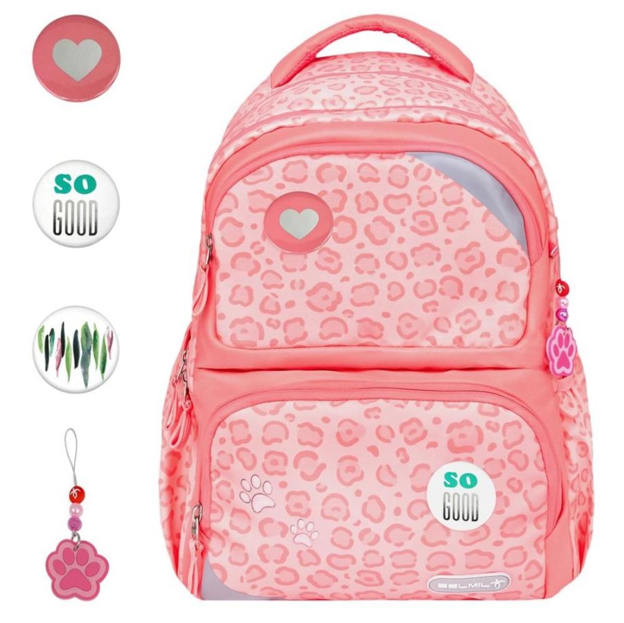 Belmil Schulrucksack MAXI PACK mit Patches "Caty" Belmil Schulrucksack MAXI PACK mit Patches "Caty" von Belmil