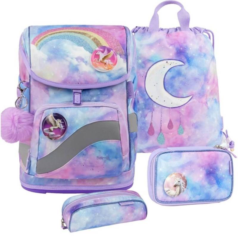 Belmil Premium Schulranzen Set Smarty Plus MOONLIGHT von Belmil