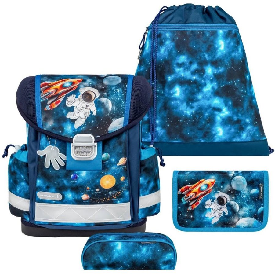 Belmil Schulranzen Set Jungen Infinite Space (Motiv: Weltraum) "Classy", ab 1.Klasse Grundschule Belmil Schulranzen Set Jungen Infinite Space (Motiv: Weltraum) "Classy", ab 1.Klasse Grundschule von Belmil