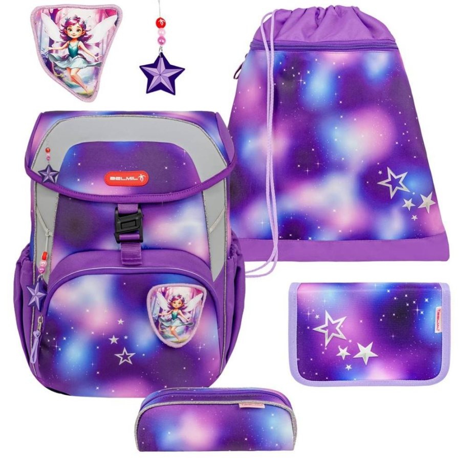 Schulranzen-Set MAXI mit Patch 5tlg Fee "Shining Fairy" Schulranzen-Set MAXI mit Patch 5tlg Fee "Shining Fairy" von Belmil