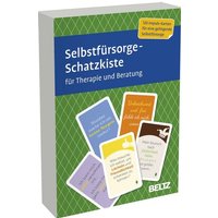Selbstfürsorge-Schatzkiste für Therapie und Beratung von Beltz Verlagsgruppe