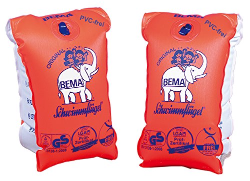 Bema 18020 Schwimmfluegel WFF,orange, Größe 00, 12,5x19,5 cm Höchstgewicht: 11 Kg von Happy People