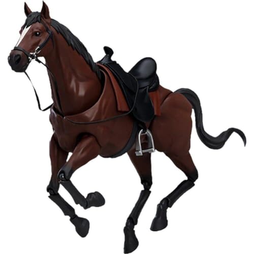 Bemvp Pferd Figur Anime Action Tier 1/12 Bewegliches Pferd Für Figma Statue Sammeln Modell Puppen Desktop Dekoration Geschenk von Bemvp