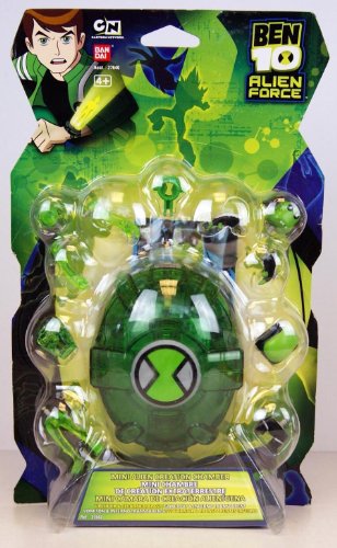 Ben 10 - 27642 - Alien Force - Mini Alien Creation Chamber - grün mit Upchuck & Clear Heatblast von Ben 10