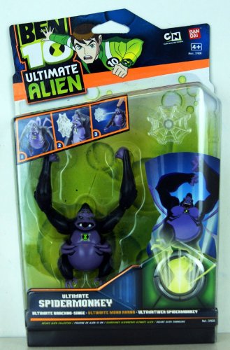 Ben 10-37633 - Ultimate Alien - Deluxe Alien Collection - Ultimate Spidermonkey - ca. 10 cm von Ben 10