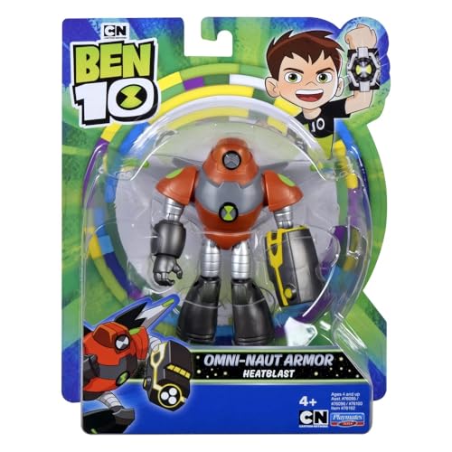 Ben 10 Action Figures - Space Armor Heatblast, BEN47I10 von Ben 10