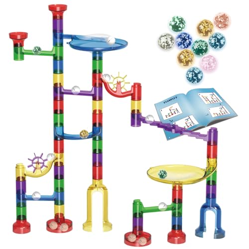 Leuchtende Kugelbahn Discovery Set: Nachtleuchtende Murmeln, Anti-Wackel, Langlebig & STEM-Spielzeug für Kinder 4-7 Jahre Leuchtende Kugelbahn Discovery Set: Nachtleuchtende Murmeln, Anti-Wackel, Langlebig & STEM-Spielzeug für Kinder 4-7 Jahre von Ben & Bel